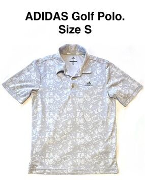 Adidas Men's Golf Polo Top Tee Shirt T-Shirt Performance